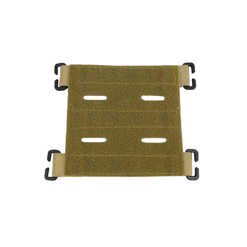Square Velcro base, khaki