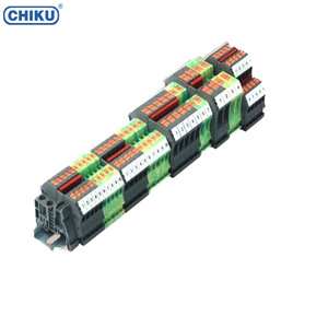 4 mm2 Push en carril DIN montado Terminal Lock, 2,5mm Din AIL SH ush-In Terminal ococks - Product Image 5