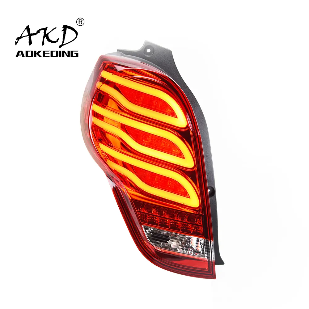 AKD Estilo Do Carro CONDUZIU A Lâmpada de Cauda para Chevrolet Spark Cauda Luzes LED Nova Faísca Tronco Traseiro Lâmpada DRL + Volta sinal + freio reverso +