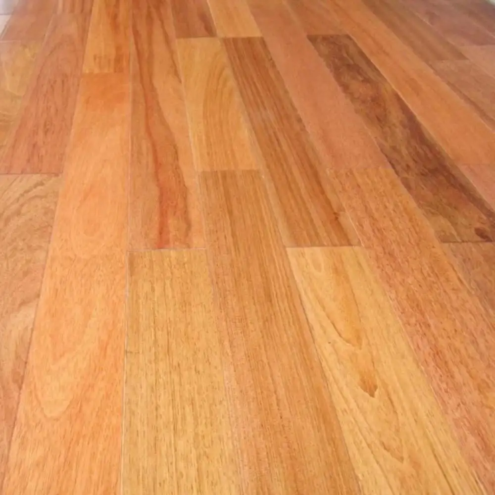 Cerise/jatoba plancher solide/planche de bois boîte brésilienne Design graphique appartement plancher en bois traditionnel 18mm plancher de bois intérieur