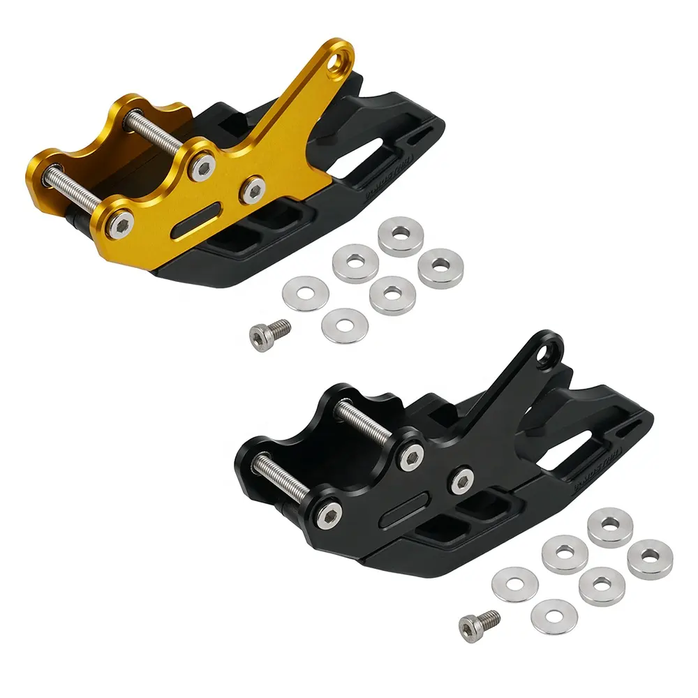 NiceCNC TPU Duralumínio Guia de corrente para Suzuki RM125 RM250 2001-2008 RMZ250 2007-2022 DRZ400SM 2005-2018 2019-2024