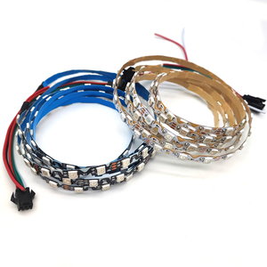 DC5V WS2812B striscia LED indirizzabile individualmente a forma di S SMD 5050 RGB Smart Light per insegne al Neon separate personalizzate