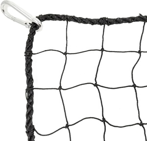 Barriera di rete sportiva, rete di recinzione sportiva per il cortile, spessore della rete di PE annodata attorcigliata: maglia di 2.5mm: 100*100mm