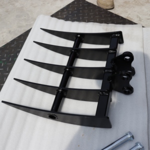 厂家直销挖掘机根耙耙铲斗挖掘机附件景观耙价格 - Product Image 2