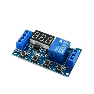 1 channel <strong>delay</strong> timer relay module LED display cycle timing circuit switch with USB - Product Image 1