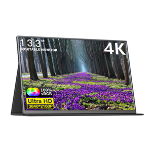 Venta directa de fábrica 13,3 "Gaming Computer PC Display Extender Pantalla táctil portátil Monitor 4K - Product Image 1