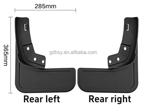 עבור פורד f150 ברק מקורי pp פלסטיק קדמי בוץ אחורי flaps splash מגן מגן מגן f150 ברק פנדר בוץ מפנים