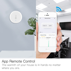Sensor de temperatura y humedad para monitoreo remoto y automatización del hogar, Hub compatible con Tuya ZigBee 3,0, Smart Life