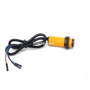 Interruptor fotoeléctrico infrarrojo de reflexión difusa, sensor de evasión de obstáculos infrarrojo (3-80cm ajustable - Product Image 1