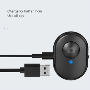 Mini autoscatto ricaricabile Wireless compatibile con otturatore Selfie Stick con interruttore fotografico - Product Image 2