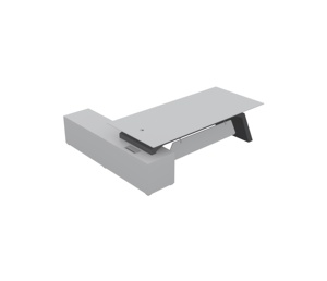 Cepillo Rectangular cuadrado blanco, Cable de mesa, gestión de agujeros, ordenador Original, OEM, escritorio de oficina - Product Image 6