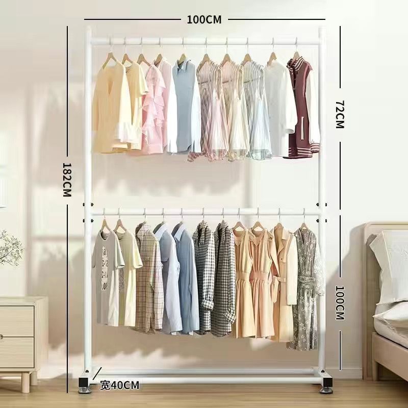 180cm tall, 100cm long, white