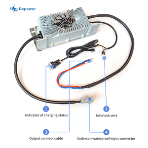 84V & 86.4V 15A 20A電気自動車用ディレーティング出力バッテリー充電器 - Product Image 2