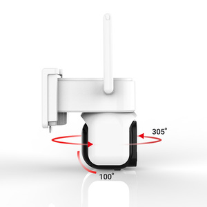 Cámara de seguridad de red AOV al aire libre a todo Color HIK IP 4MP pistola máquina de bolas WIFI Solar CCTV cámara de seguridad IP PTZ de baja potencia - Product Image 2