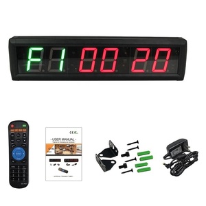 YIZHI personalizzato per sport Fitness Indoor programmabile cronometro per allenamento a intervalli orologio conto alla rovescia da 2.3 pollici con Timer digitale da palestra - Product Image 5