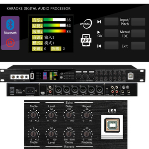 Digital Effects Processor KX180 Microphone Sound Controller System KX200 KX500 Equipment Effector With <strong>Software</strong> to Laptop IOS - Product Image 2