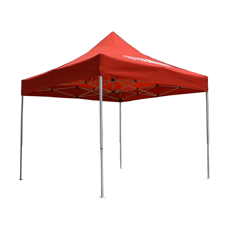 3X3M Impermeabile di Alta Qualità 100% PVC Rosso Pop-up Baldacchino Pieghevole Beach Party Awing Tenda Con Tavolo Da Campeggio Gazebo Tenda Mercato