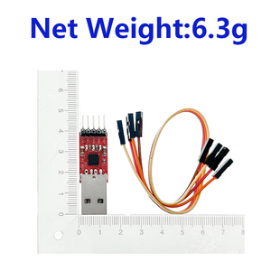 Kırmızı CP2102 <span class=keywords><strong>USB</strong></span> Uart TTL 5pin modülü seri dönüştürücü Stc indir