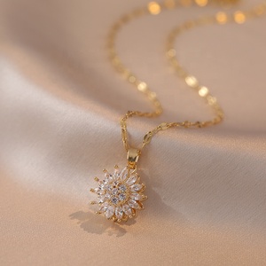 Aretes De Girasol แฟชั่นเครื่องประดับต่างหูขายส่งที่กําหนดเองปั่นต่างหูดอกทานตะวันสําหรับสาวๆ - Product Image 3