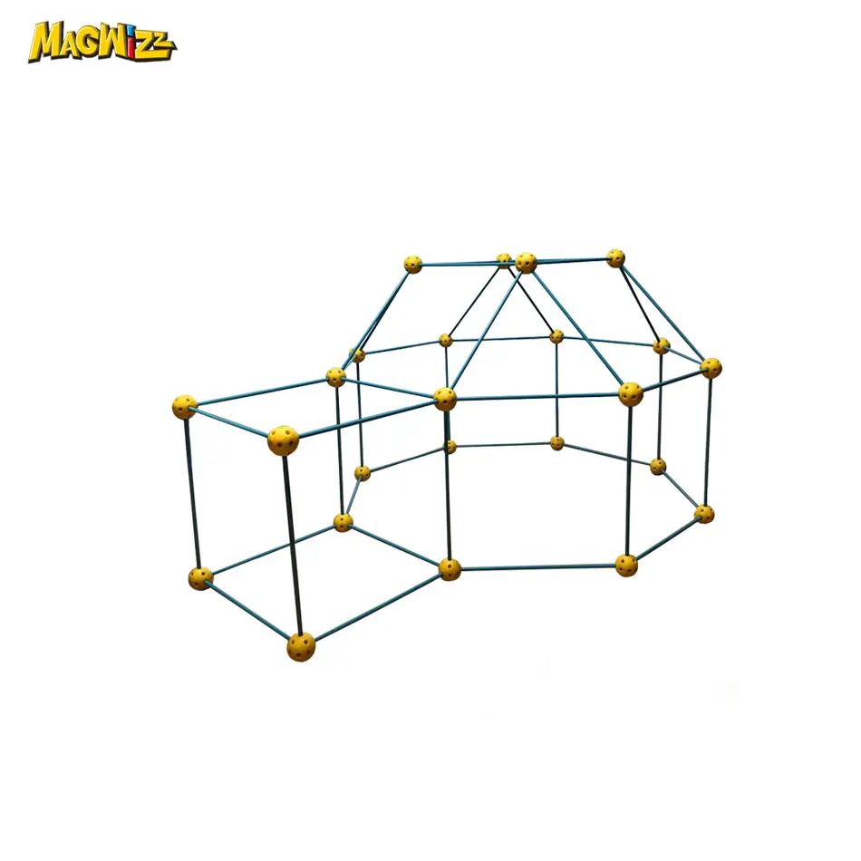 Outdoor Abs Construction Toys Plastic Educational Toys Construction Fort Building Kit