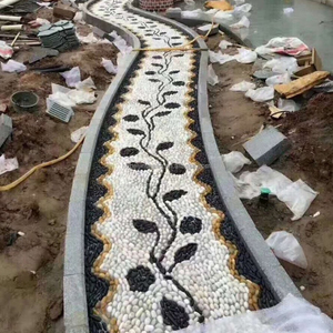 Mịn Vòng tự nhiên đánh bóng cobbles để tạo ra lòng sông khô Creek cảnh quan và vườn biên giới riverstones - Product Image 2