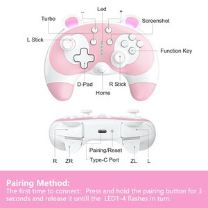 Popular Design Wireless Switch Game <strong>Controller</strong> for Nintend Switch Pro Game <strong>Controller</strong> Joystick for PC Android - Product Image 2