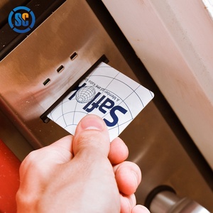 Low Cost High Quality <strong>Paypal</strong> Credit Card Size 4428 4442/24C16 Contact Ic Card With Chip for Social Security System - Product Image 6