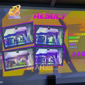 Single or <strong>Double</strong> Player Mode AR Interactive <strong>Dynamic</strong> Poses On-Onscreen Imitation Educational Adventure Park Metal Material - Product Image 5
