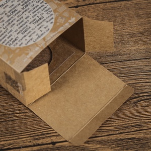 <strong>Custom</strong> Printed Kraft Paper Hanger Tab Tuck End Product <strong>Box</strong> <strong>with</strong> Die Cut <strong>Window</strong> <strong>Display</strong> Usage - Product Image 3
