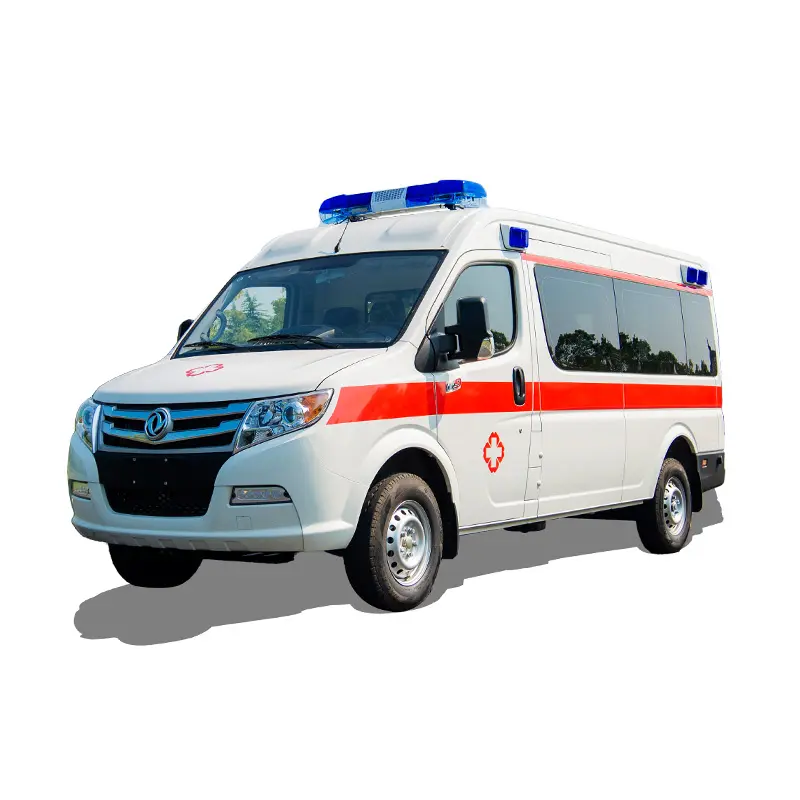 Dongfeng yeni veya ucuz fiyat ile euro2 3 4 5 koğuş tipi ambulans kullanılır
