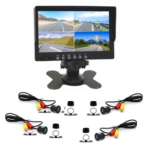 7 Inch Car Reversing <strong>Monitor</strong> LCD Digital Screen 2 Way Video <strong>Input</strong> Auto Parking Reverse Rear View Display Optional Backup Camera - Product Image 4