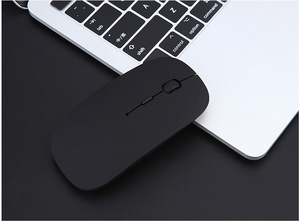Logo personalizzato a buon mercato prezzo 1600 DPI 2.4G e BT ricevitore del Computer Super sottile ottico tipo-C USB Mouse Wireless per PC portatile - Product Image 2