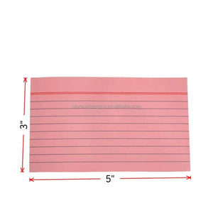 卸売100枚3X5 '多色メモパッドルーズリーフインデックスカードファイル - Product Image 1