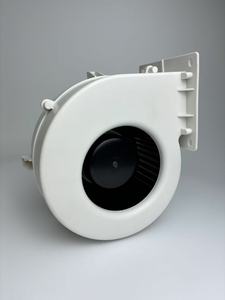 定制120毫米高效离心风机鼓风机<span class=keywords><strong>DC</strong></span> 24V/48v家用电器小型通风风机钢叶轮