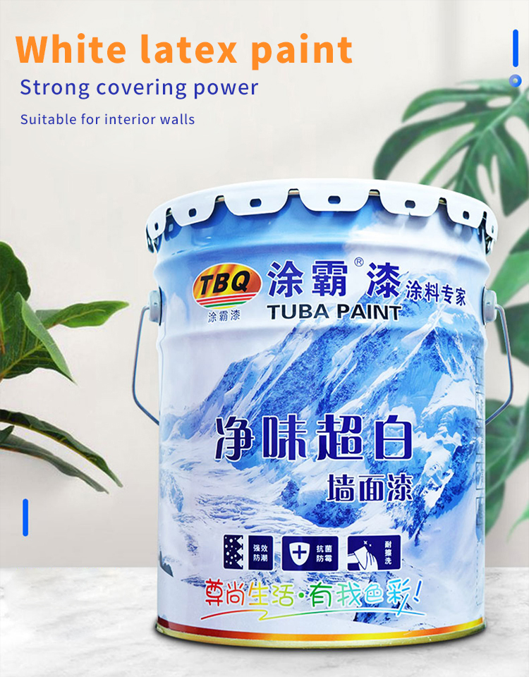 Factory wholesale Fast Dry tasteless good breath ability Interior Wall Paint