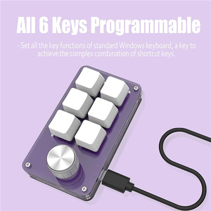 热卖单手即插即用游戏键盘迷你键盘，带6/9键 - Product Image 6