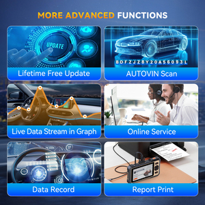 Thinkcar Thinkscan 662 Diagnostic Tools ECM/TCM/SRS/ABS 4 Systems OBD2 Scanner 12 Resets Lifetime Free Update CANFD <strong>Scan</strong> Tools - Product Image 4