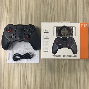 Controller di gioco Wireless T12 per Joystick per telefono cellulare controllo BT per Android TV Box Smartphone PC Gamepad - Product Image 5