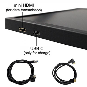 Portable <strong>PC</strong> Case Monitor ,Universal 8&quot; 1280x800 IPS LCD Screen,mini <strong>HD</strong>-MI <strong>Video</strong> Port ,Type C Power ,For CPU GPU Display - Product Image 3