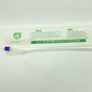 Silicone Foley catheterdeal medis 2-arah atau 3-arah sekali pakai medis 100% silikon Foley Cath - Product Image 2
