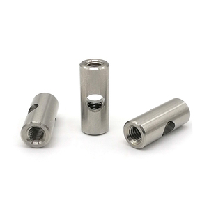 Thép không gỉ M3 Dowel lỗ Thùng Nut nhà máy tùy chỉnh M4 M5 M6 Thùng đậm lỗ Nut chéo Dowel Thùng NUT - Product Image 3