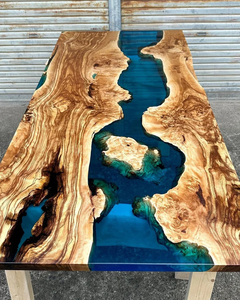 Bán Buôn Hiện Đại Nhựa Epoxy Sông Bảng Trong Nhà Ngoài Trời Bằng Gỗ Bàn Ăn Gỗ Óc Chó Gỗ Epoxy Sông Bảng - Product Image 3