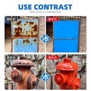 Hot bán yibaili sắt chống gỉ tân trang màu sắc thay đổi nước dựa trên kim loại sơn sắt cửa cầu thang hộ gia đình sơn - Product Image 3