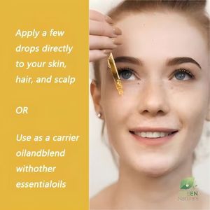 Масло жожоба холодного отжима органическое чистое масло-носитель для ухода за волосами и кожей по заводской оптовой цене Золотое масло жожоба - Product Image 5