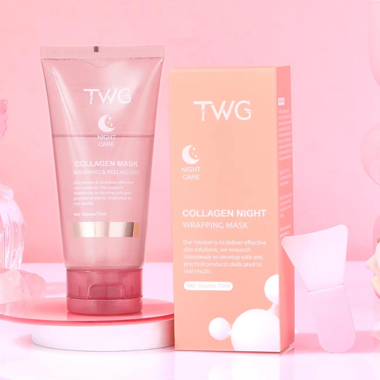 5759 TWG คอลลาเจน แรปปิ้ง ไนท์ มาส์ก 75 กรัม