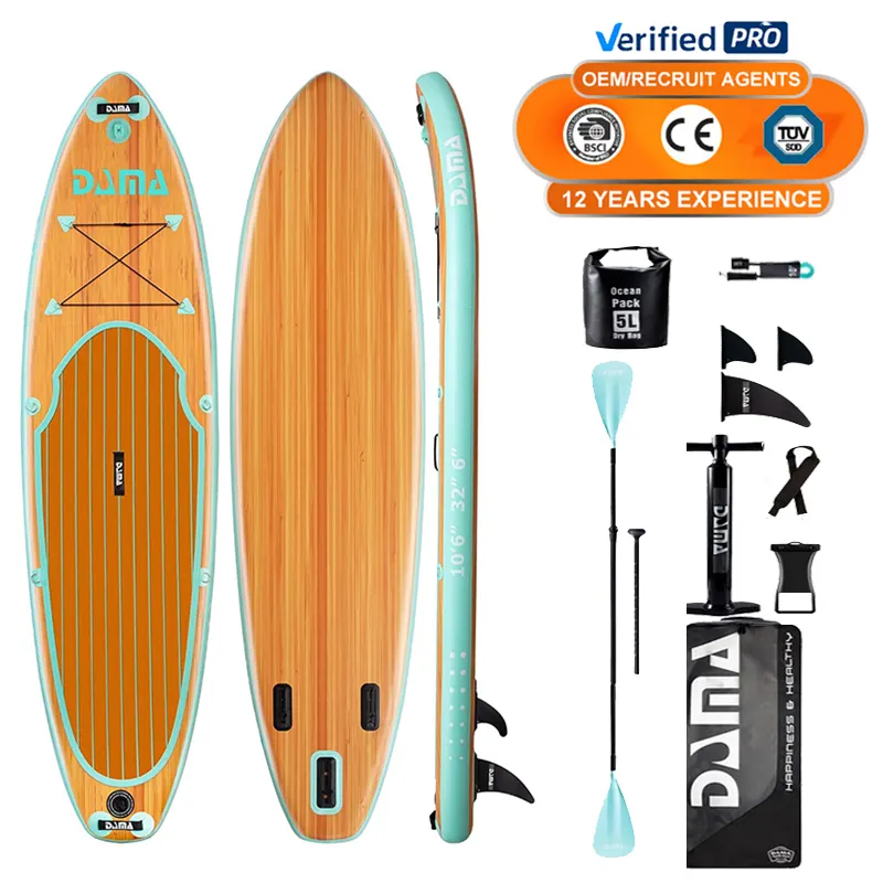 DAMA Dropshipping OEM Venta caliente Stand up Paddle Board inflable Sup Board Paddle Board