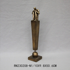 Modern Home Decor Abstract Figurine Character Statue Resin <strong>Figure</strong> Art Deco Sculpture for Europe Art Decorative Objects - Product Image 3