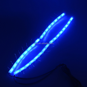 12V Remote Control RGB 7colors Switchback Turn signal Flowing Running Car <strong>Led</strong> Crystal <strong>Tear</strong> Eyes Flexible <strong>Led</strong> DRL Strip Light - Product Image 5
