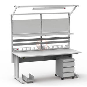 Lコーナー形状技術者電気技師作業台esd作業台研究用 - Product Image 4