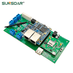 Green Solder Mask PCB Prototype Manufacturing and PCBA Assembly with IOT <strong>Software</strong> <strong>Development</strong> Electronic Board Design Service - Product Image 3